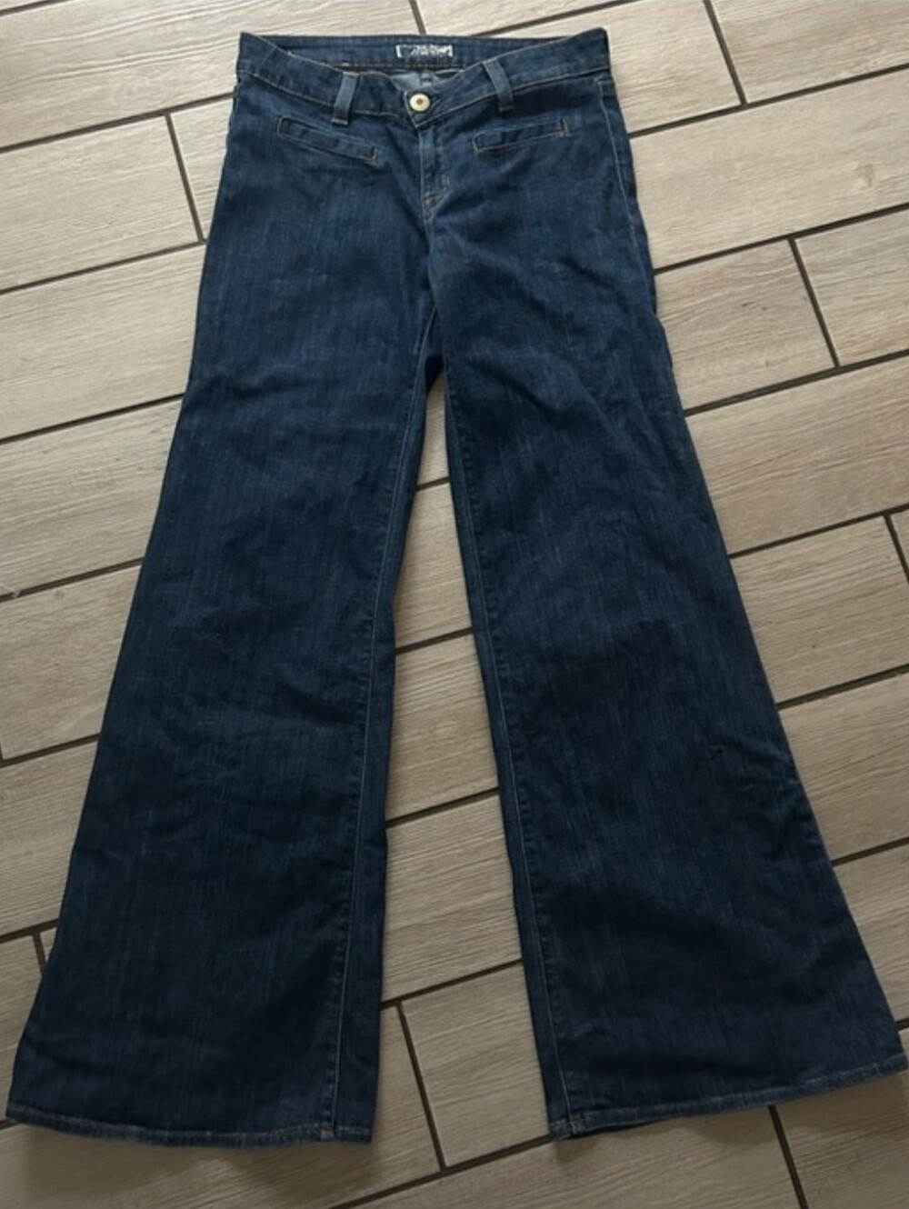 Hudson Jeans Vintage Wide Leg Flare Jeans